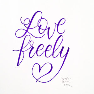 Love freely