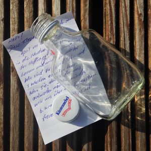 Flaschenpost: Der Brief