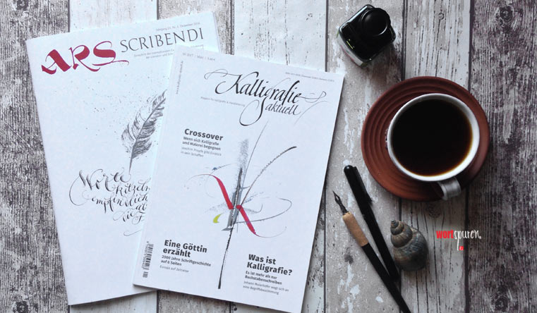Rezension Kalligrafie-Zeitschriften