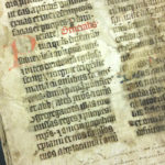 Alte Schriften im Kloster Eberbach