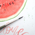 Wassermelone Detail